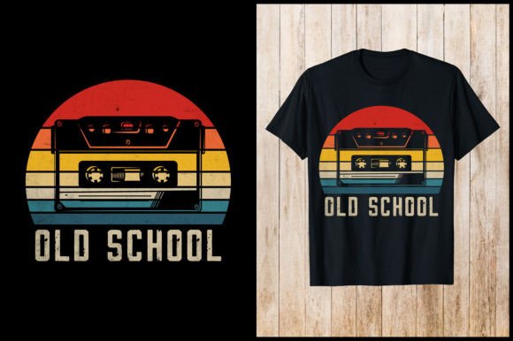 Download 70 80 Retro Vintage Old School T-Shirt - Premium Resources