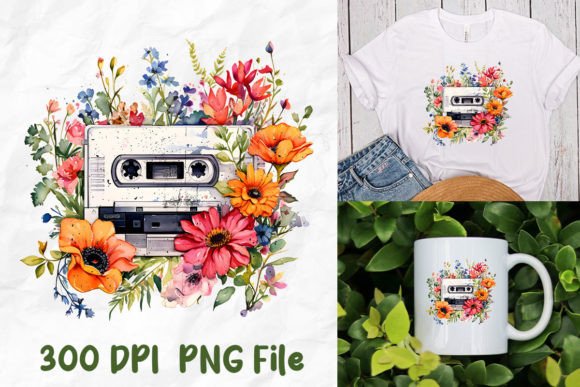 Download Old School Cassette Tape Wild Flower - Old school Collection