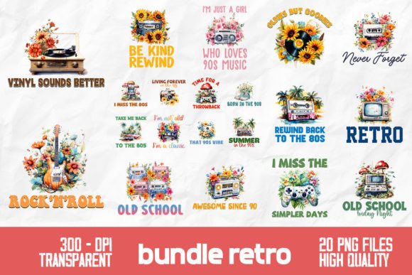 Download Old School Classic Retro Bundle - Old school Collection