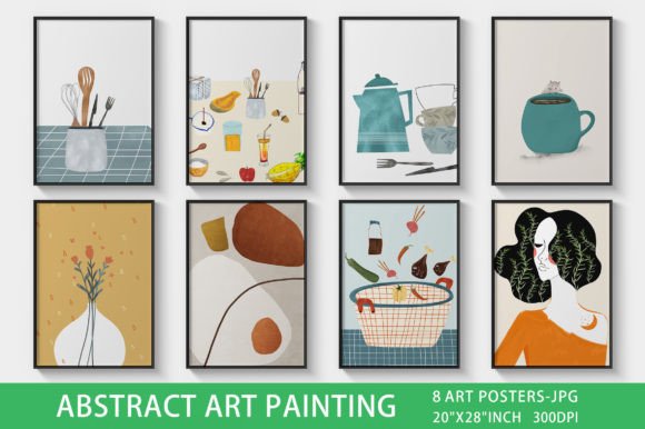 Download Dining Room Abstract Art Prints, Wall Ar - Art prints Collection
