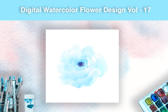 Download Digital Watercolor Flower Design - Watercolor Collection