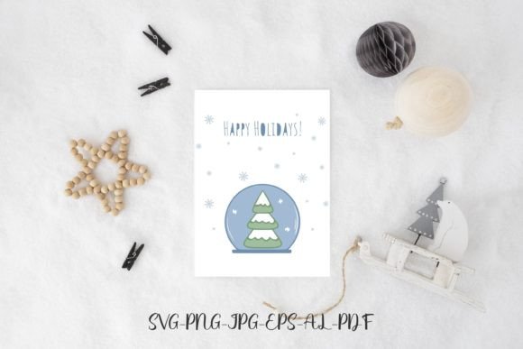 Download Festive Card Happy Holiday|Template PNG - Festive card Collection