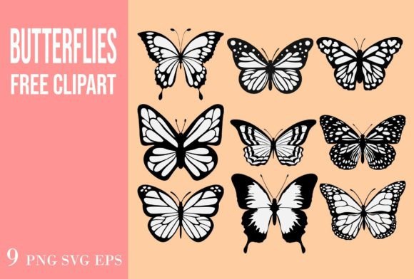 Download Butterflies Clipart - Butterflie Collection
