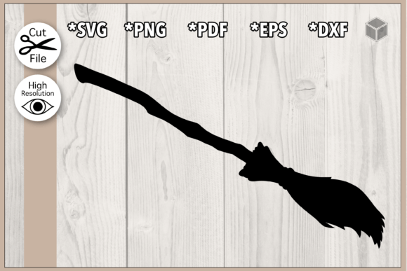 Download Witch Broom Silhouette - Witch Collection