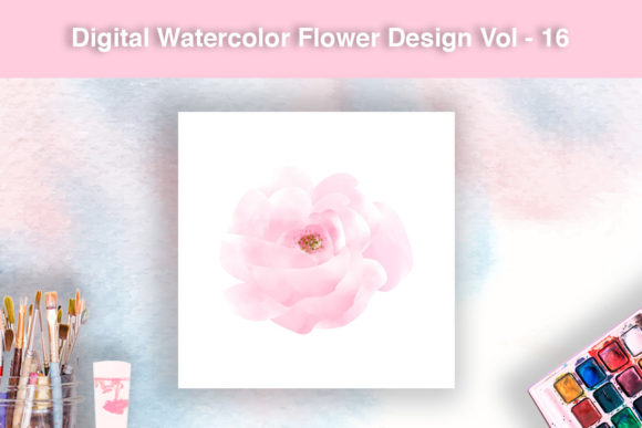 Download Digital Watercolor Flower Design - Watercolor Collection